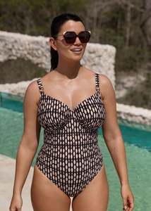Fantasie Shell Bay Full Cup Swimsuit (Desert Blush)