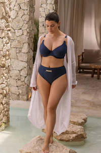 Swimwear: Fantasie Azores High Waist Bikini Brief (Midnight)