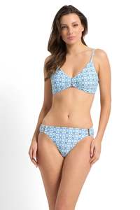 Swimwear: Sunseeker Delight Multi Bar Bikini Top  - Ink