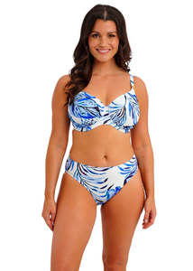 Fantasie Kefalonia Mid Rise Bikini Brief (Tranquil Blue)