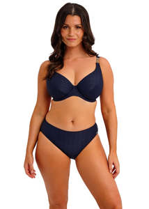 Swimwear: Fantasie Azores Midnight Mid Rise Bikini Brief (Midnight)