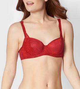 Triumph Amourette Charm Whp02, ( Black)(Spicy Red )