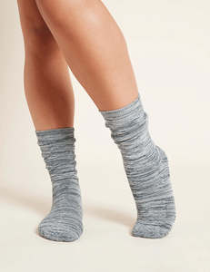 Boody Women's Bamboo Bed Socks (Dove Marle)