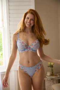 Panache Ana Lace Brazillian (Cornflower)