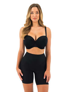 Lingerie: Fantasie Smoothease Invisible Comfort Short - Black, Nude