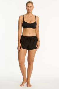 Resortwear: Sea Level Eco Essentials Surf Short (Black)
