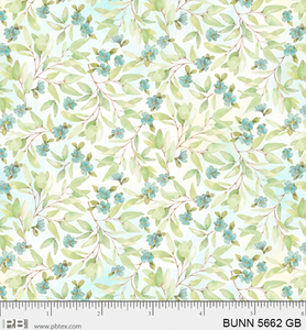 Products: Bunnies and Blooms 5662 Small Blue flowers