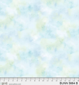 Products: Bunnies and Blooms 5664 Soft Blue