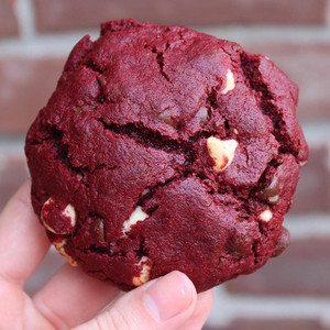 Products: NYC Style Red Velvet Cookies Hello Delicious