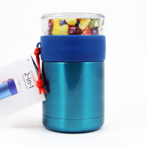 Goodbyn Duo Food Jar - Blue