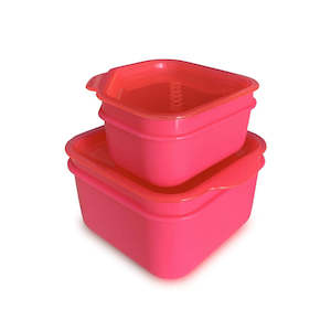 Goodbyn: Goodbyn Dipper Set - Neon Pink