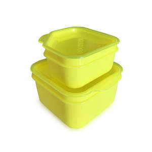 Goodbyn: Goodbyn Dipper Set - Neon Yellow