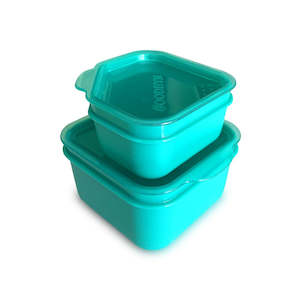 Goodbyn: Goodbyn Dipper Set - Neon Aqua