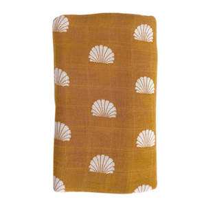 OB Designs Muslin - Ginger Shell Print
