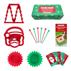 Lunch Punch Sets - Christmas Cutter & Bento Set