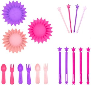 Lunch Punch Sets - Pink Bento Set