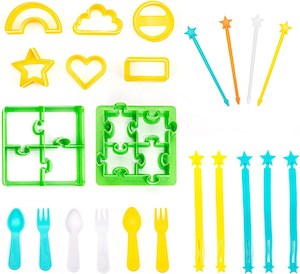 Lunch Punch Sets - Puzzle Cutter & Bento Set