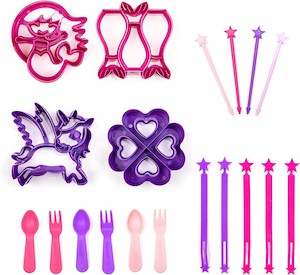 Lunch Punch Sets - Unicorn Cutter & Bento Set