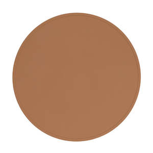 We Might Be Tiny - Round Placie - Brown