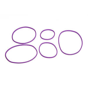 Go Green: Go Green Food Box Bands - Purple