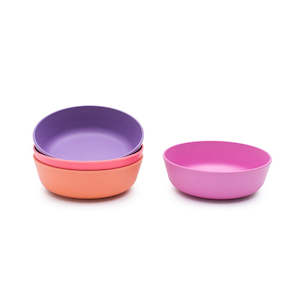 Bobo Bamboo: Bobo&Boo Dinner Bowls (4 pack) - Sunset