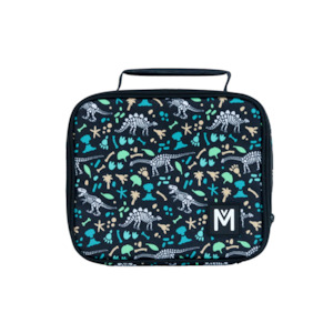 Montii Lunchbags: MontiiCo Insulated Lunch Bag (Medium) - Dinosaur