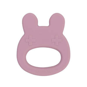 Wmbt Toys Bath: We Might Be Tiny - Bunny Teether - Dusty Rose