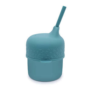 We Might Be Tiny - Sippie Cup Set - Blue Dusk