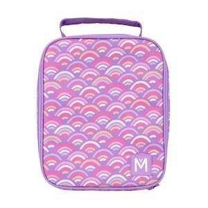 Large Lunch Bags: MontiiCo Insulated Lunch Bag - Rainbow Roller