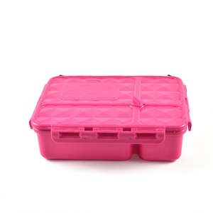Go Green Lunch Boxes: Go Green Break Box - Pink