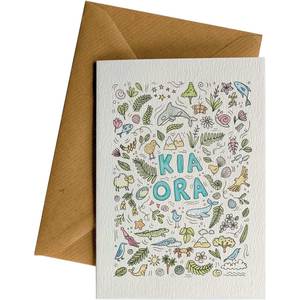 Greeting Cards: Kia Ora Montage #187