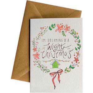 Wight Christmas Wreath #W039