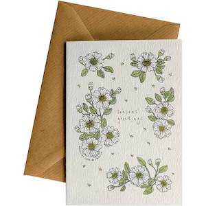 Ws Greeting Cards: Buttercup Greetings #WS-C184