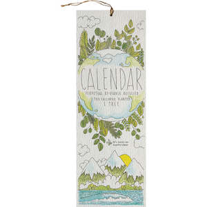 Ws Perpetual Calendars: Perpetual Calendar - Earth #CP-WS-2