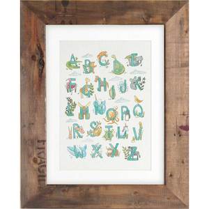 Art Print A3 - Kids Animal Alphabet #AP-A3-WS-132