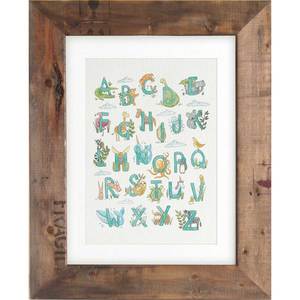 Ws Art Prints: Art Print A3 - Kids Animal Alphabet #AP-A3-WS-132