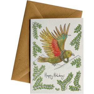 Ws Christmas Cards: Kea Holidays #WS-C163