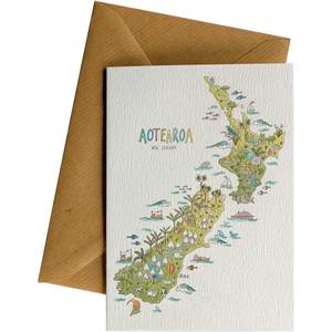 NZ Nature Map #WS-147
