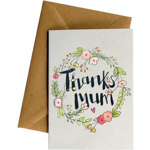 Ws Thank You: Thanks Mum Wreath #WS-080