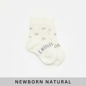 Merino Wool Crew Socks | BABY | Fox- 3-9M