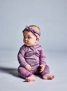 Girls: REMY ALL-IN-ONE - Mauve Animal