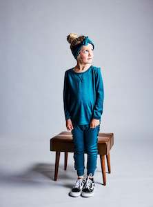 WYATT LONGSLEEVE TEE - Jade