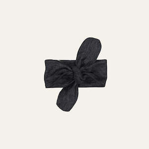 Darcy Headband, Charcoal Marle