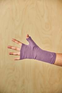 Merino 365 Women's Handwarmer Fingerless Gloves - MAUVE