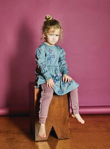 Emilia Swing Dress, Ash Marle Nature