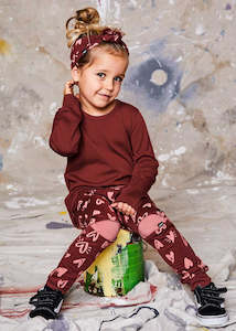 Wyatt Longsleeve: Wyatt Longsleeve Top, Currant