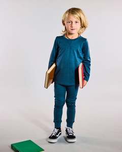 Lfoh Winter 25 Baby: Wyatt Long Sleeve Top - 100% Merino Wool, Orion