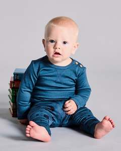 Lfoh Winter 25 Baby: Slasher Leggings - 100% Merino Wool, Orion Galaxy