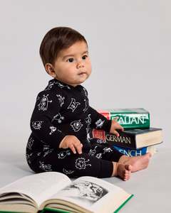 Lfoh Winter 25 Baby: Remy All-In-One - 100% Merino Wool, Black Monster