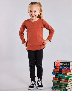 Lfoh Winter 25 Boys: Wyatt Long Sleeve Top - 100% Merino Wool, Desert